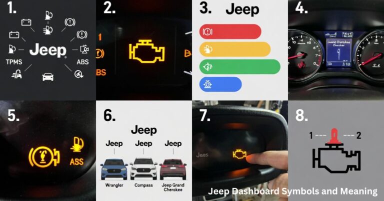 Jeep Dashboard Symbols and Meanings