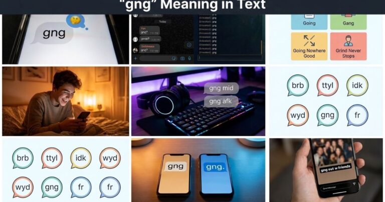 "gng" Meaning in Text