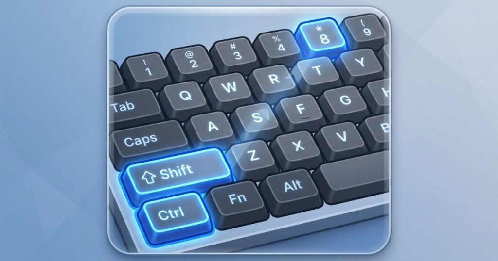 Close-up icon graphic