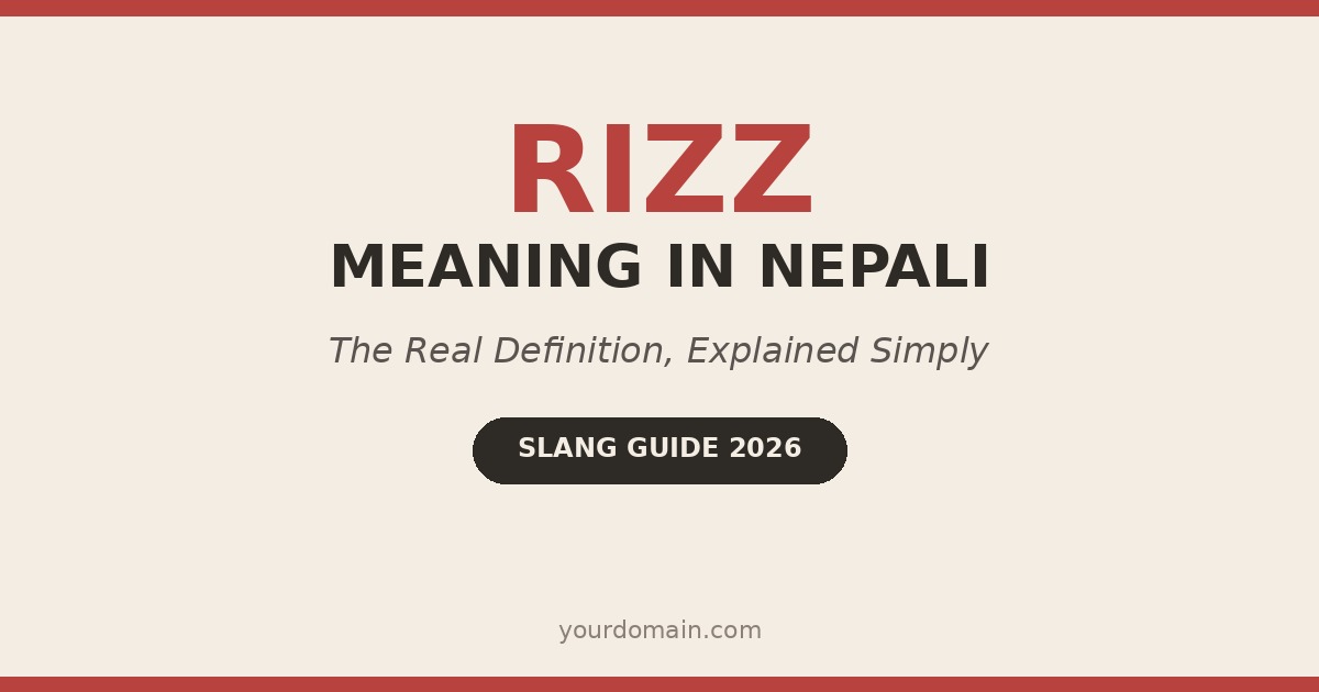 Nepali Rizz lines