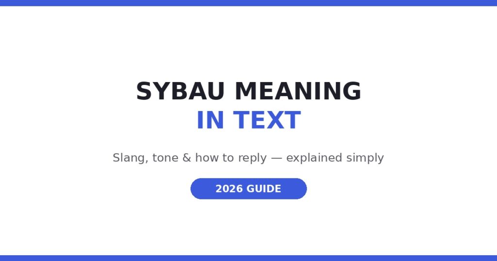 sybau
