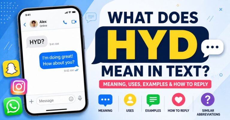 HYD Mean in Text