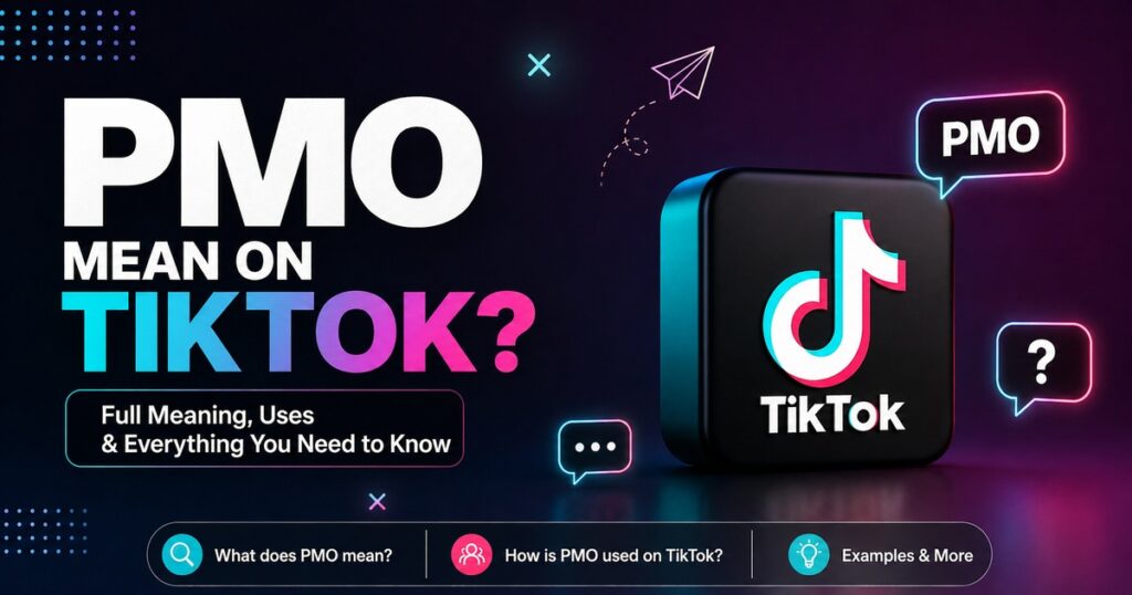 PMO slang examples on TikTok