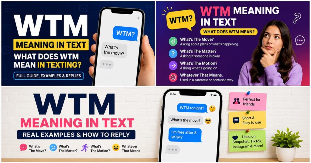 WTM meaning in texting examples